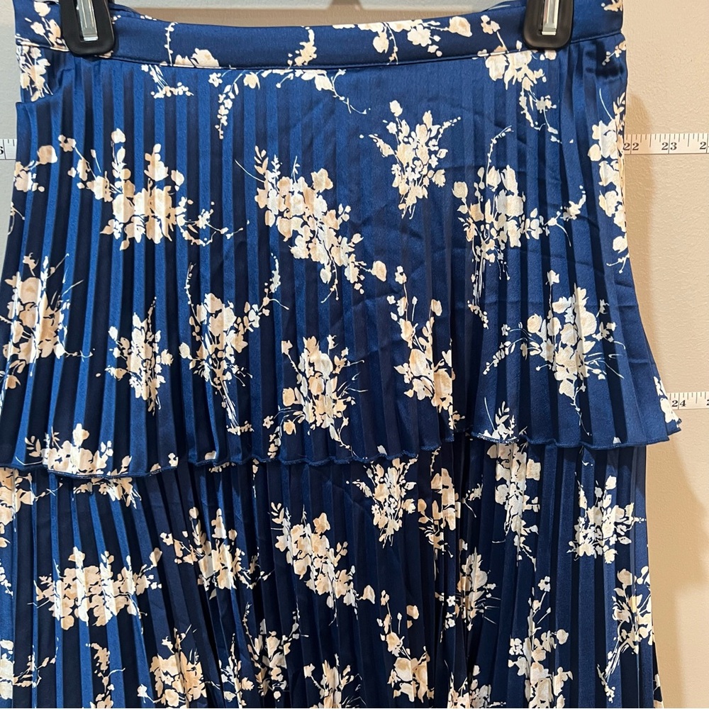 Abercrombie & Fitch Blue Floral Maxi Skirt - Picture 3 of 7